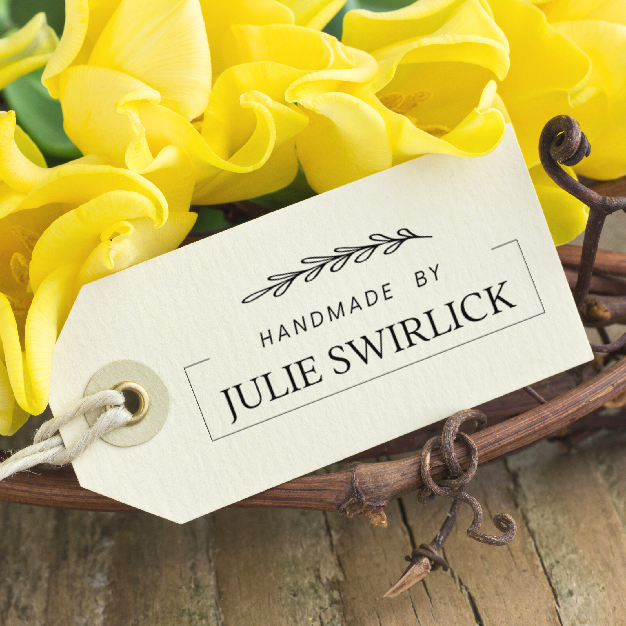 MS231 Handmade by Stamp Image